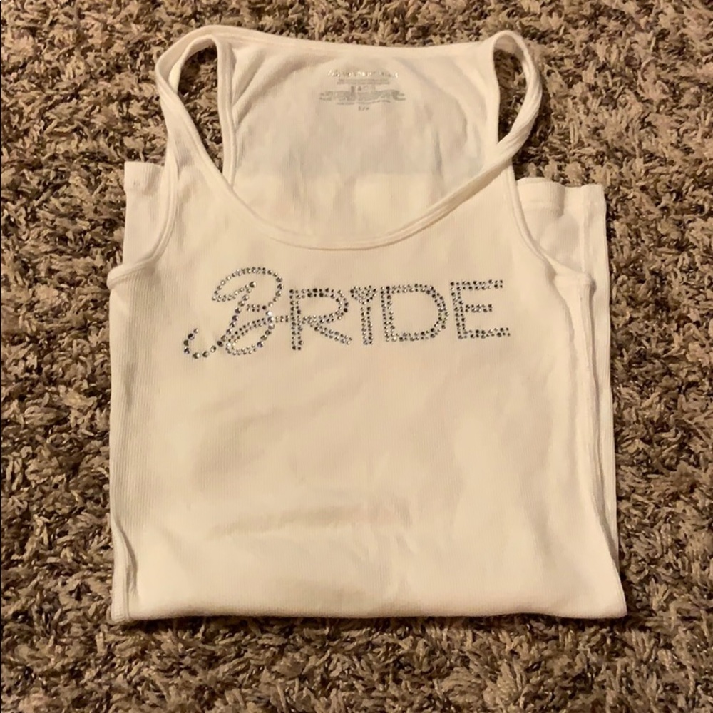 Bride Victoria secret tank top